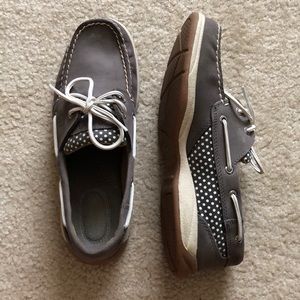 Polka Dot Sperry Boat Shoes